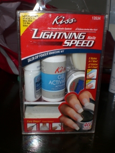 Kiss Makeup on Kiss Lightning Speed Acrylic Nail Kit   Productfreak S Makeup And